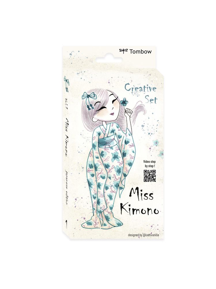creative set japan edition: miss kimono art. nr. japan set1