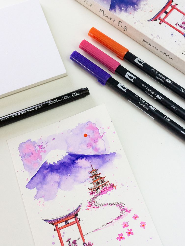 Creative Set Japan Edition: Mount Fuji Art.-Nr. JAPAN-SET2