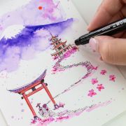 creative set japan edition: mount fuji art. nr. japan set2