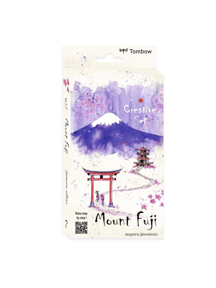 creative set japan edition: mount fuji art. nr. japan set2