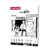 set de iniciación manga uni ball art. nr. uni pin 8p set no. 1