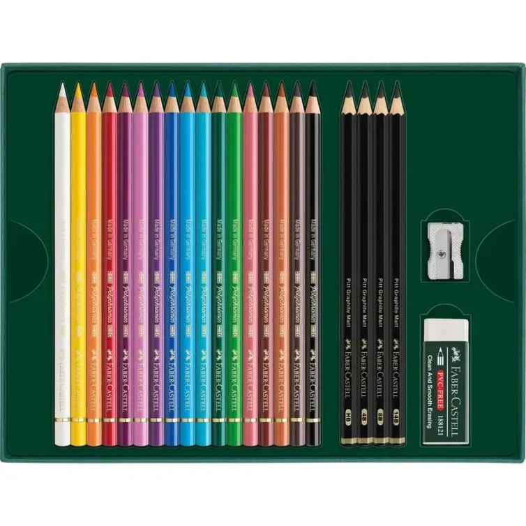 Estuche Polychromos & Pitt Graphite Matt Faber-Castell Art.-Nr. 210052