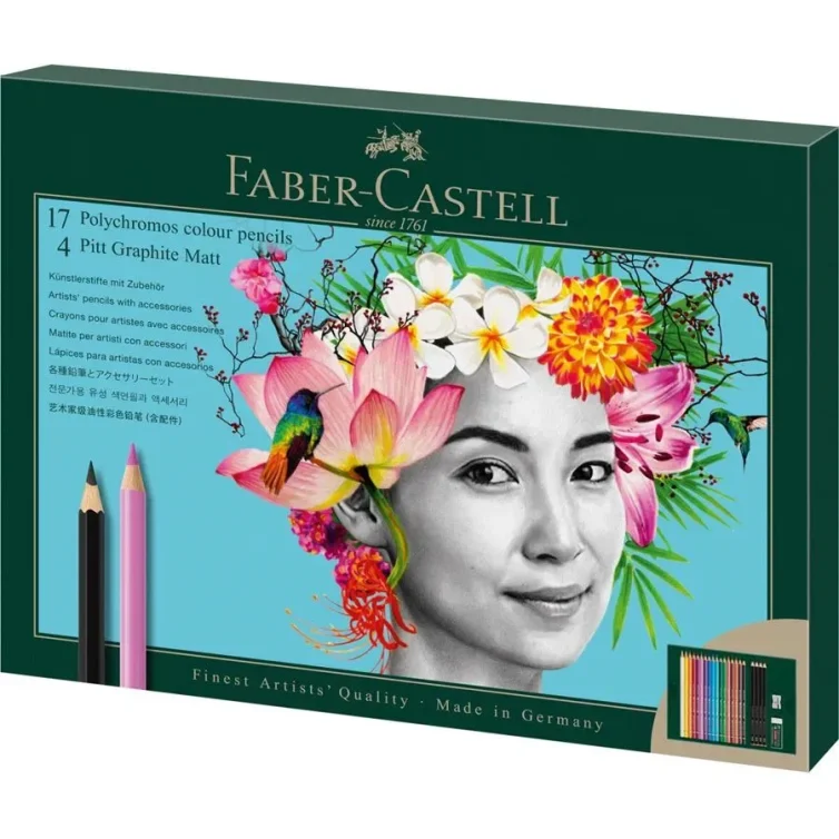 Estuche Polychromos & Pitt Graphite Matt Faber-Castell Art.-Nr. 210052