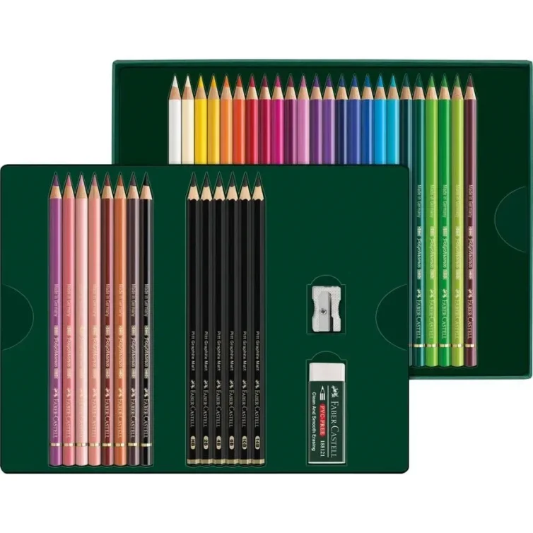 Estuche Polychromos & Pitt Graphite Matt Faber-Castell Art.-Nr. 210053