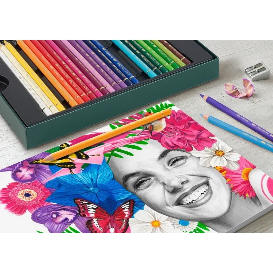 estuche polychromos & pitt graphite matt faber castell art. nr. 210053