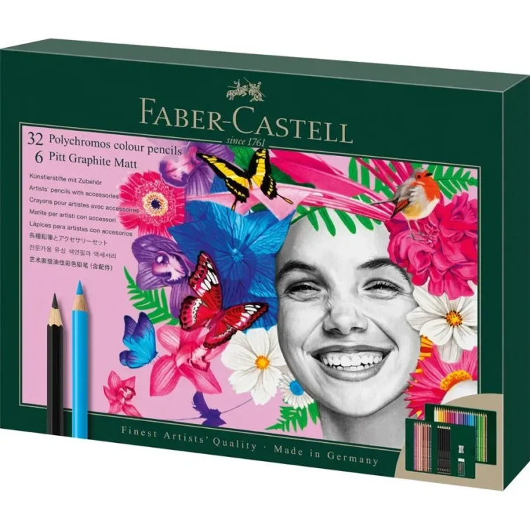 Estuche Polychromos & Pitt Graphite Matt Faber-Castell Art.-Nr. 210053