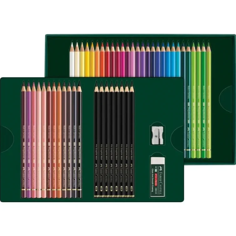 Estuche Polychromos & Pitt Graphite Matt Faber-Castell Art.-Nr. 210054