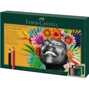estuche polychromos & pitt graphite matt faber castell art. nr. 210054