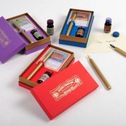 juego de escritura vintage "rouge caroubier" jacques herbin art. nr. 27279t