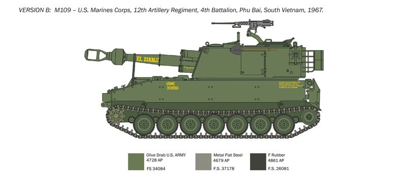 1:35 m109 a2/a3/g art. nr. 6589