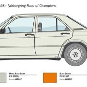 1:24 mercedes benz 190e 2.3 16v art. nr. 3624