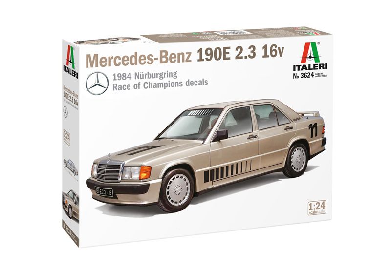 1:24 mercedes benz 190e 2.3 16v art. nr. 3624
