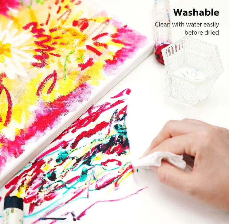 set phoenix watersoluble oil stick 6 colores art. nr. pwos0637