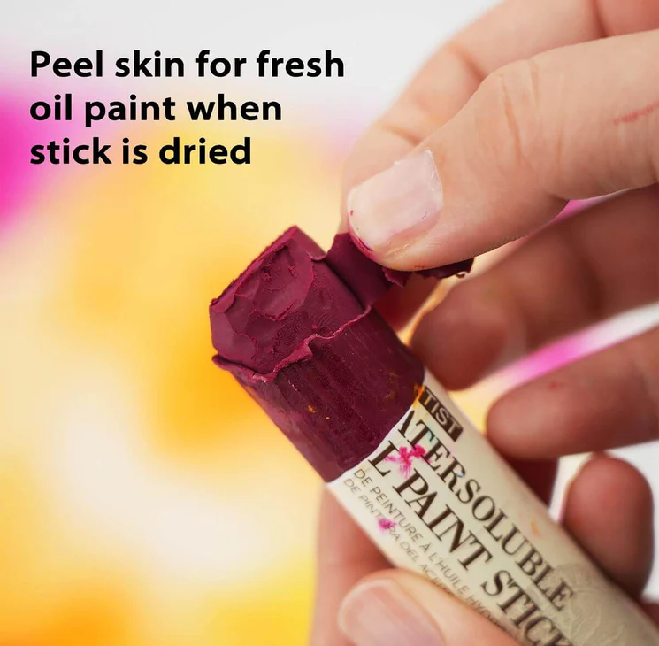 set phoenix watersoluble oil stick 6 colores art. nr. pwos0637