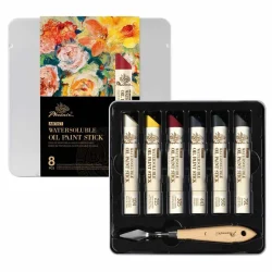 set phoenix watersoluble oil stick 6 colores art. nr. pwos0637