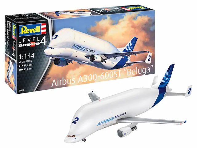 1:144 airbus a300 600st "beluga" art. nr. 03817