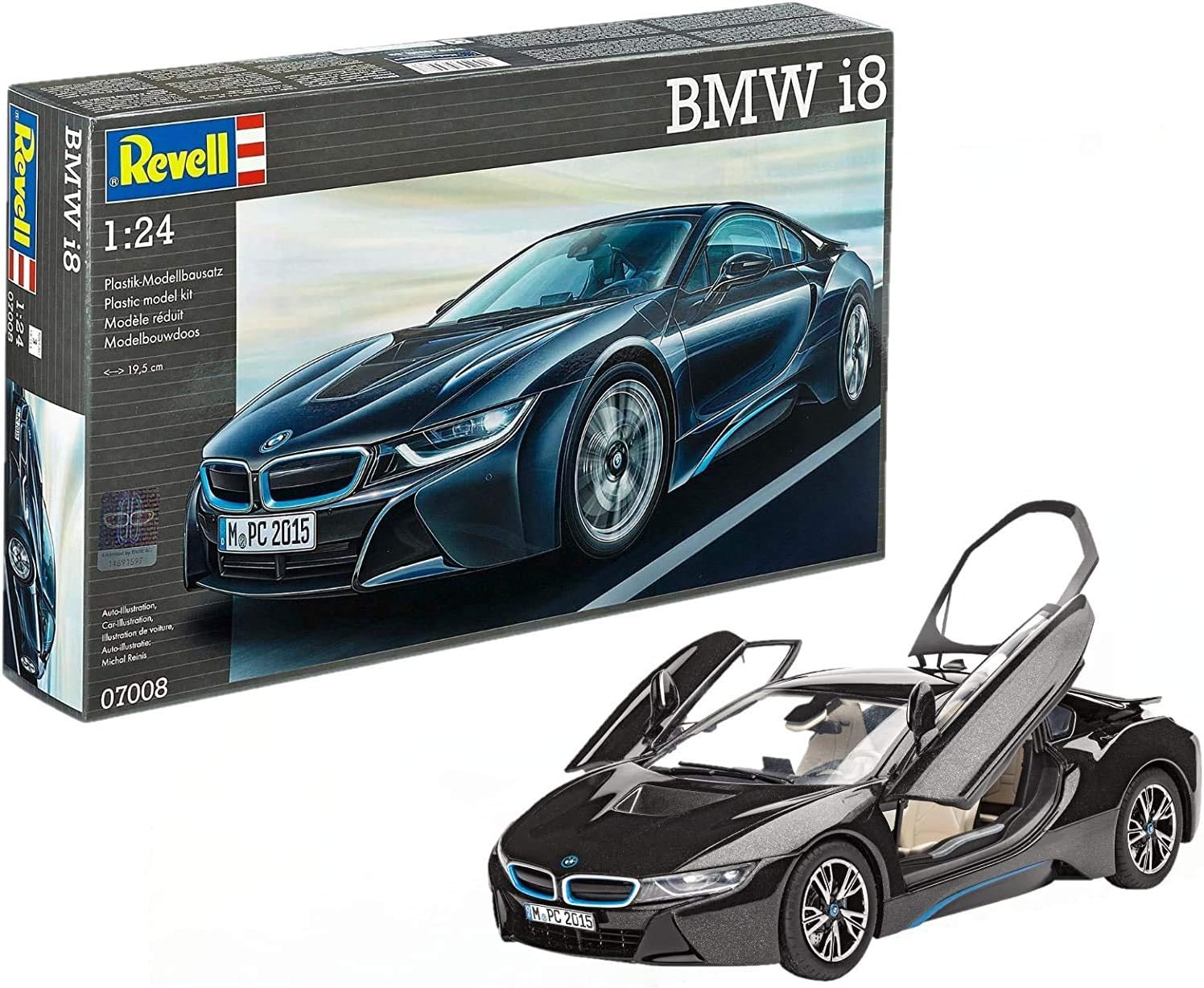 1:24 bmw i8 art. nr. 07008
