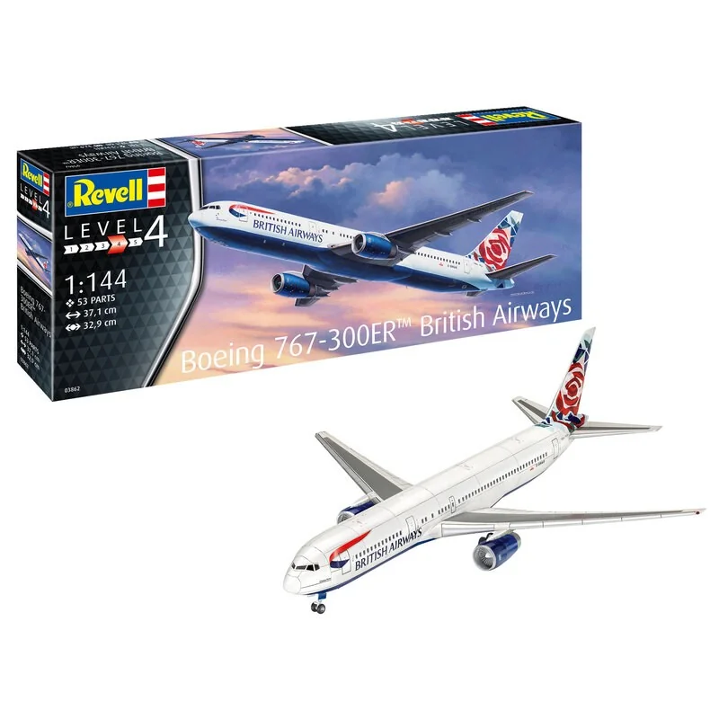 1:144 boeing 767 300er british airways art. nr. 03862
