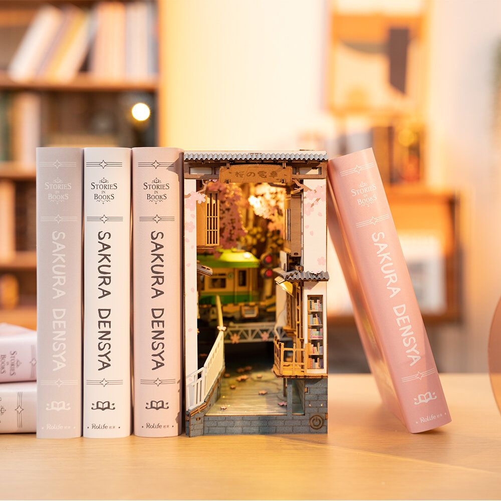 decoración librería 3d sakura densya art. nr. tgb01