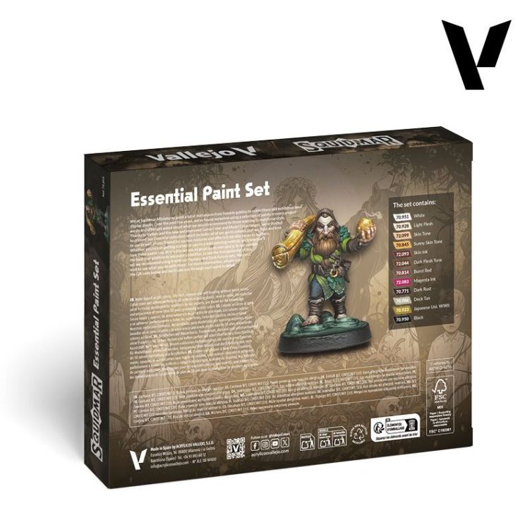 Essential Paint Set Vallejo Art.-Nr. 72.201