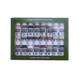 set 16 colores model color german camouflage wwii art. nr. 70.114