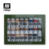 set 16 colores model color face & skin art. nr. 70.125