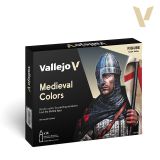 set 16 colores model color medieval colors art. nr. 70.142