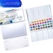 caja acuarelas white nights 36 godets art. nr. 1942258