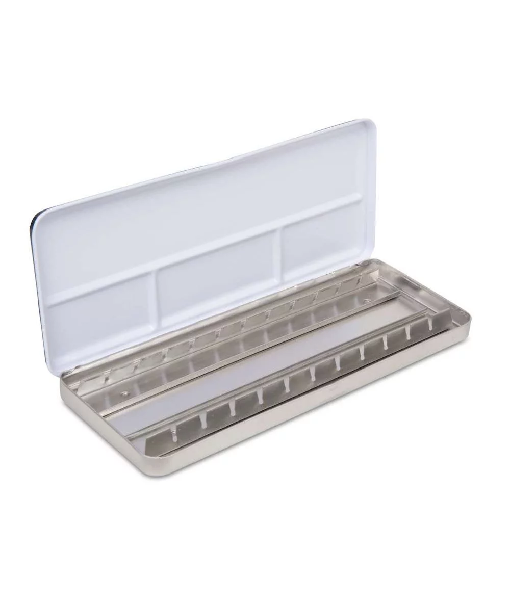 caja metálica acuarelas white nigths vacía art. nr. 50012