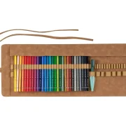 estuche enrollable albrecht dürer 30 colores + accesorios faber castell art. nr. 117530