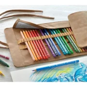 estuche enrollable albrecht dürer 30 colores + accesorios faber castell art. nr. 117530