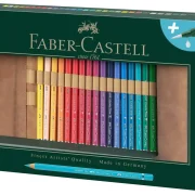 estuche enrollable albrecht dürer 30 colores + accesorios faber castell art. nr. 117530