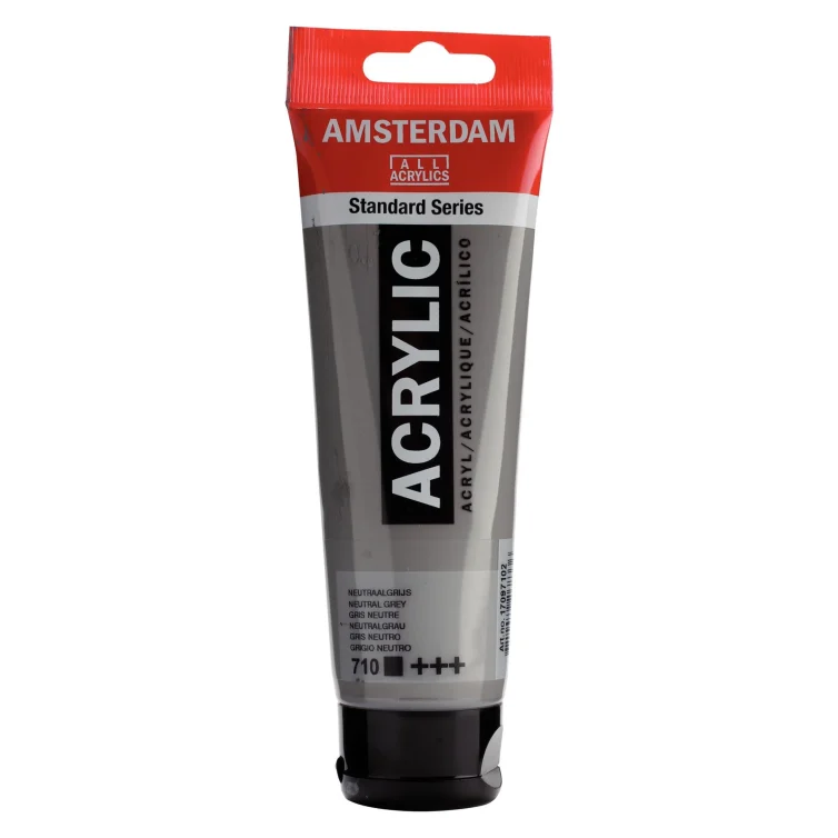 Acrílico Amsterdam Standard Series 120ml – 710 Gris Neutro Art.-Nr. 17097102