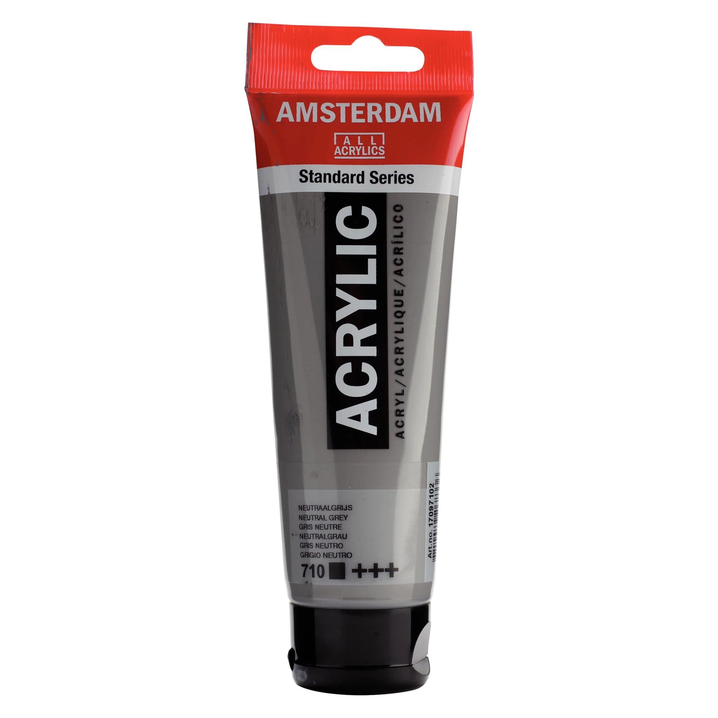 acrílico amsterdam standard series 120ml – 710 gris neutro art. nr. 17097102