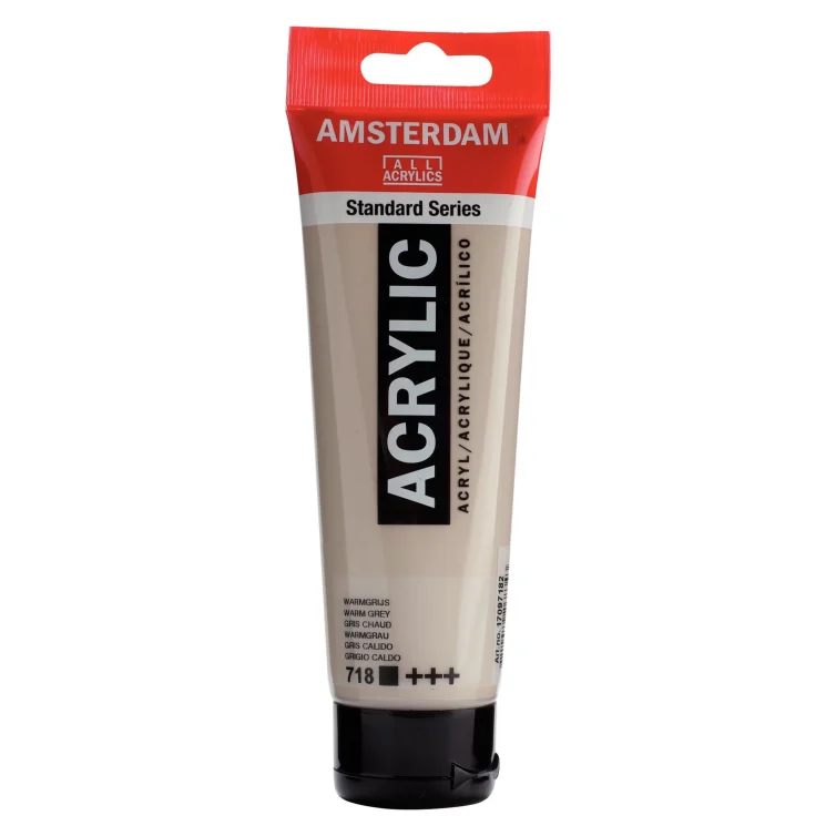Acrílico Amsterdam Standard Series 120ml – 718 Gris Cálido Art.-Nr. 17097182