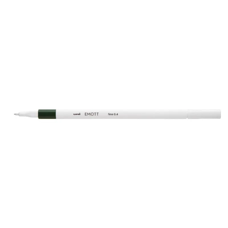 rotulador emott uni ball verde caqui art. nr. pem sy7