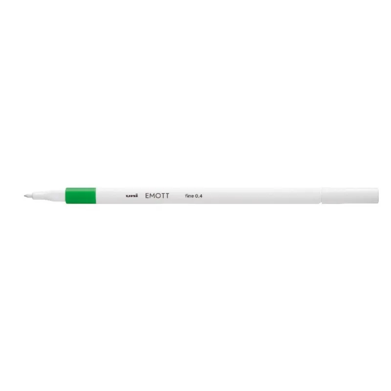 rotulador emott uni ball verde art. nr. pem sy6