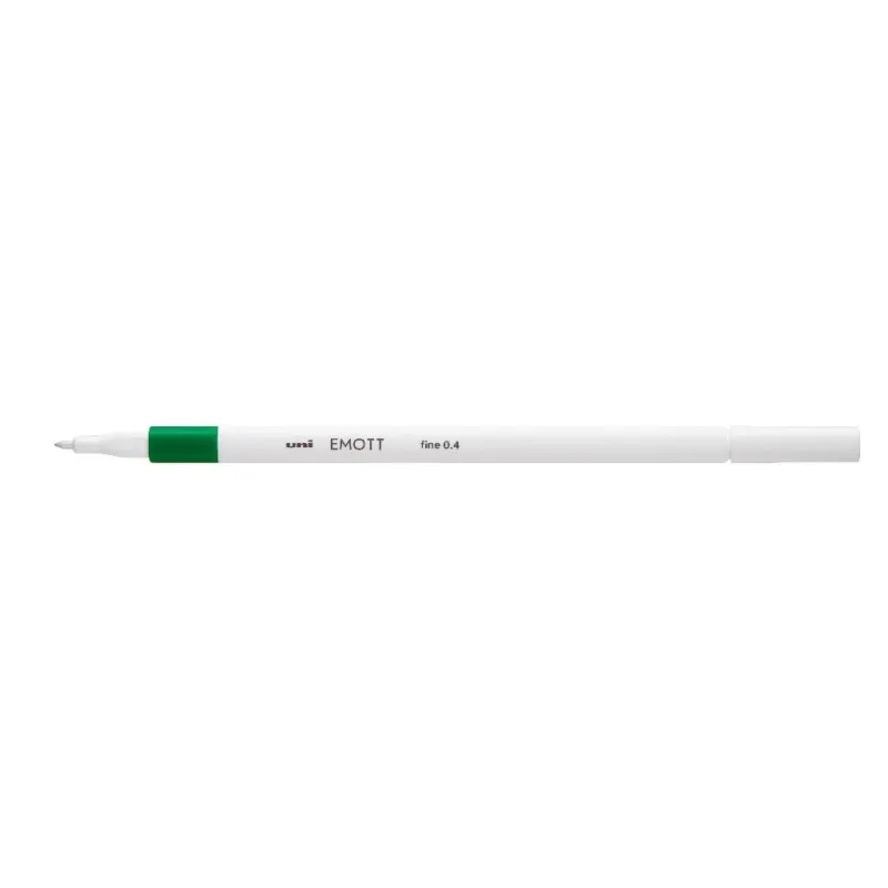 rotulador emott uni ball verde pino art. nr. pem sy77