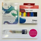 kit de supervivencia básico acrílico