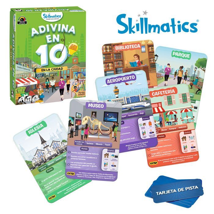 ¡Adivina en 10!: en la ciudad Art.-Nr. SKILL278SGAT