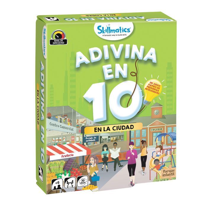 ¡Adivina en 10!: en la ciudad Art.-Nr. SKILL278SGAT