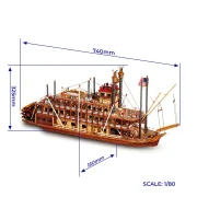 1:80 mississippi art. nr. 14003