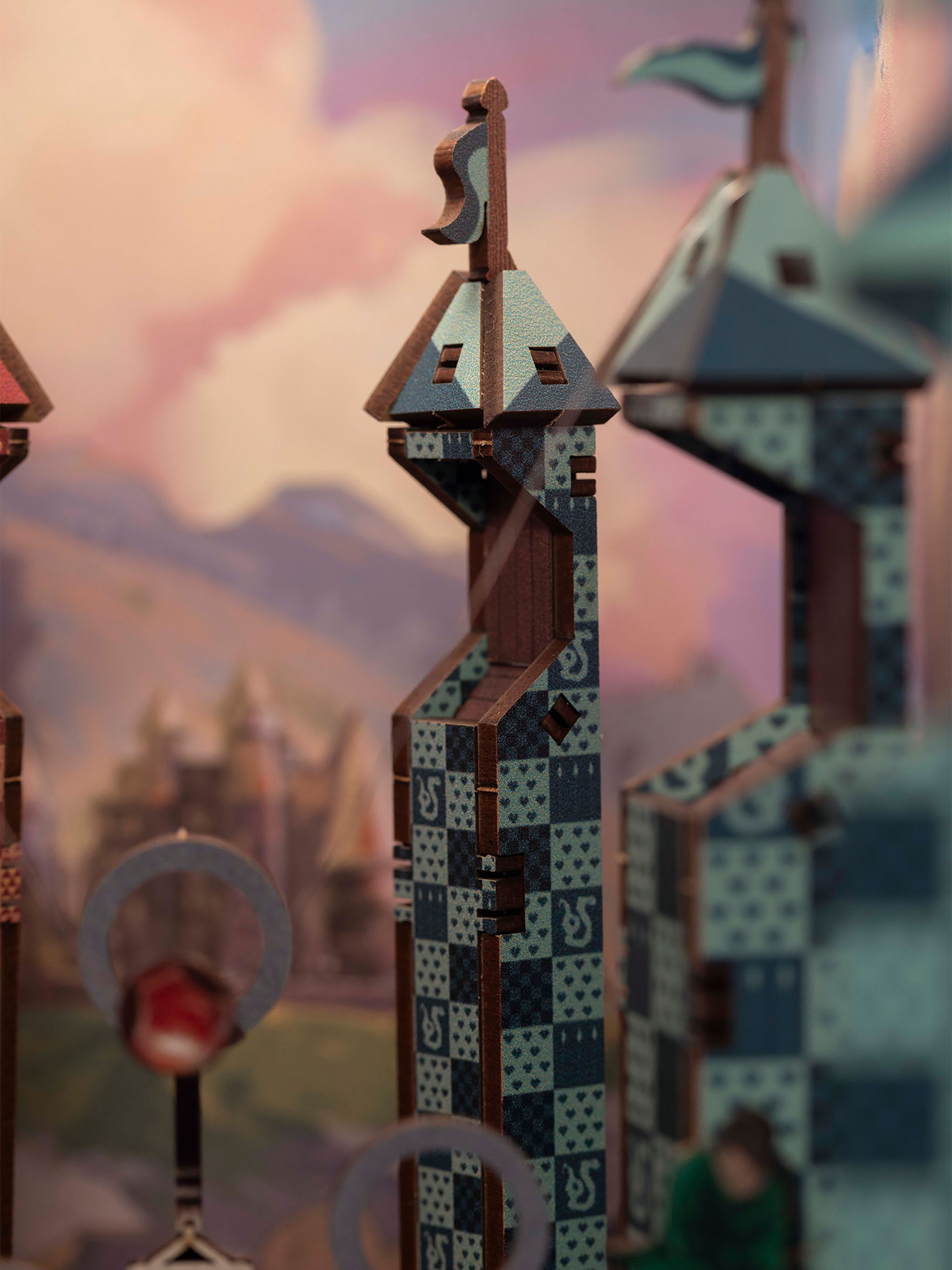 campo de quidditch de tiny adventures harry potter art. nr. 00532