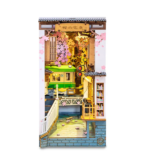 Decoración Librería 3D- Sakura Densya Art.-Nr. TGB01