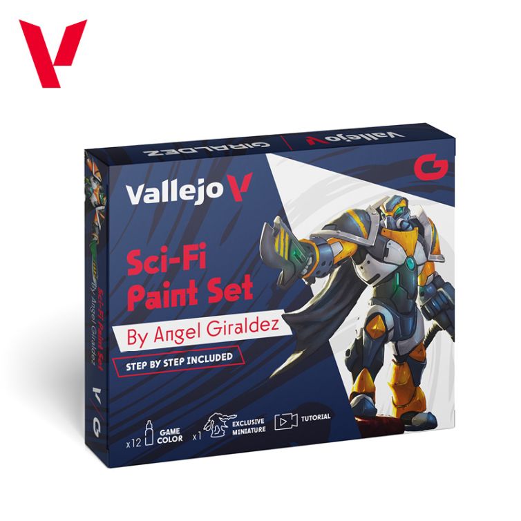 Sci-Fi Paint Set Vallejo por Ángel Giráldez Art.-Nr. 72.313