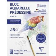cuaderno para colorear 30x40 300g/m² 12+3 hojas art. nr. 975725c