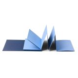 bloc fabriano leporello cromia azul claro 11,5×16 220g/m² 20 hojas art. nr. 19100719