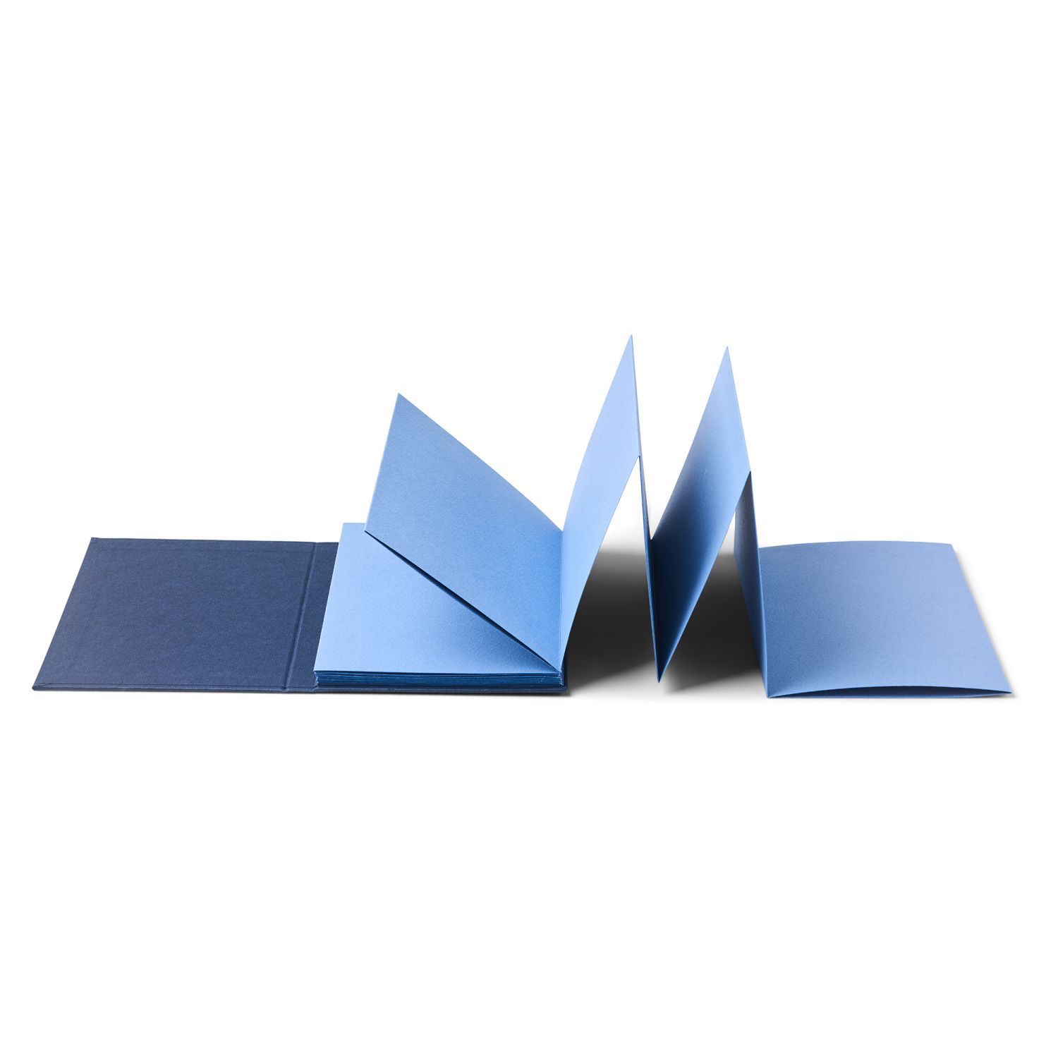 bloc fabriano leporello cromia azul claro 11,5×16 220g/m² 20 hojas art. nr. 19100719