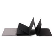bloc fabriano leporello cromia negro 11,5×16 220g/m² 20 hojas art. nr. 19100724