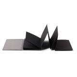 bloc fabriano leporello cromia negro 11,5×16 220g/m² 20 hojas art. nr. 19100724